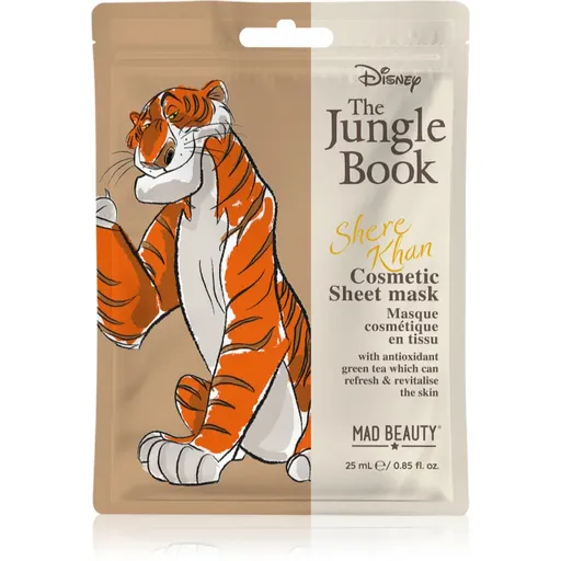 Mad Beauty The Jungle Book Sheet Mask - Shere Khan plátýnková maska 25 ml