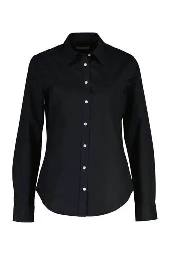 KOŠILE GANT SLIM POPLIN SOLID SHIRT BLACK