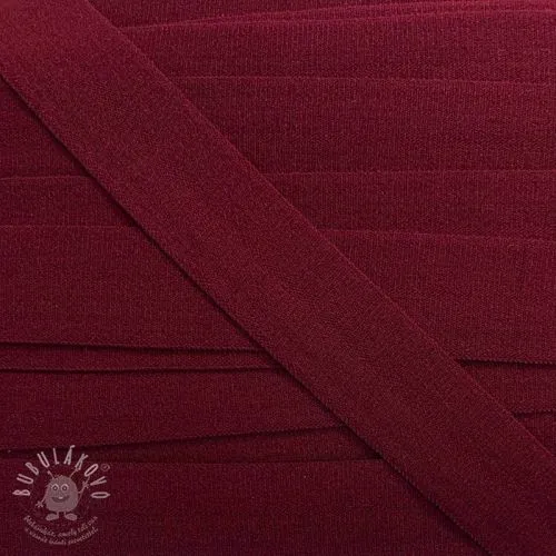 Lemovací guma matná 20 mm bordó