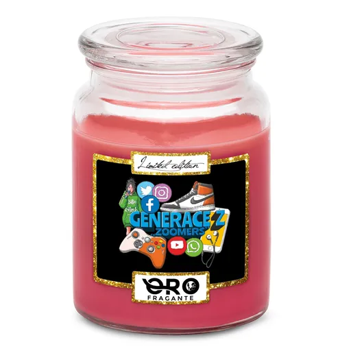 Svíčka Generace Z – Zoomers (Vůně svíčky: Višně v čokoládě)