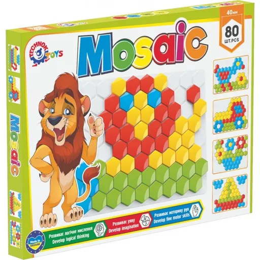 Mozaika klobouček 4 cm pro nejmenší