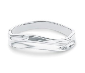 Calvin Klein Výrazný pevný náramek z oceli Elemental 35000641 6,7 cm