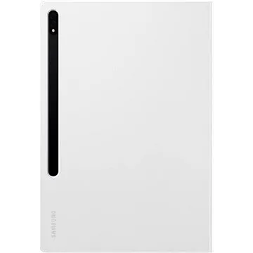 Samsung Galaxy Tab S8 Průhledné pouzdro Note View bílé (EF-ZX700PWEGEU)