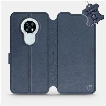 Flip pouzdro na mobil Nokia 6.2 - Modré - kožené -   Blue Leather (5903516068807)