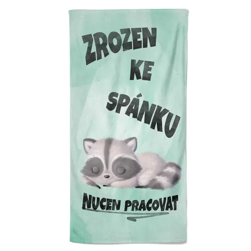 Osuška Zrozen ke spánku (Velikost osušky: 70x140cm)