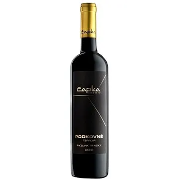 VINAŘSTVÍ ČAPKA Ryzlink rýnský pozdní sběr Terroir 2020 Podkovné 0,75l (8594200980405)