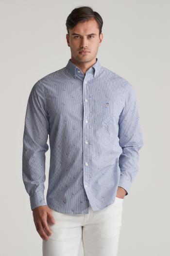 KOŠILE GANT REG SAILING FIL COUPE SHIRT COLLEGE BLUE