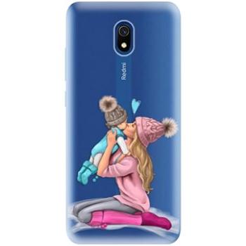 iSaprio Kissing Mom - Blond and Boy pro Xiaomi Redmi 8A (kmbloboy-TPU3_Rmi8A)