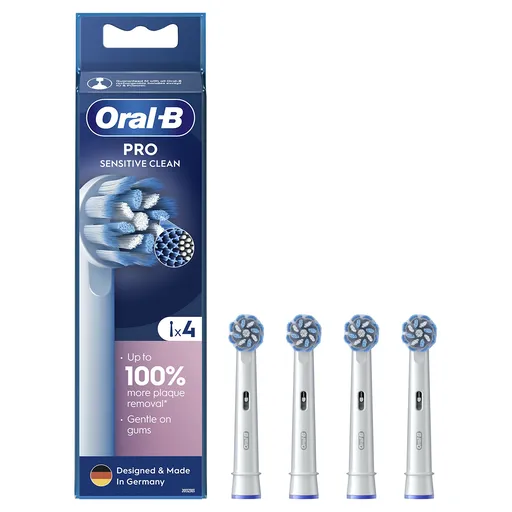 Oral B Náhradní kartáčkové hlavice Sensitive EB60 4 ks