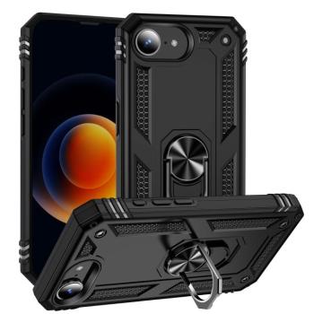 RING Kryt s držiakom pre Apple iPhone 16e čierny