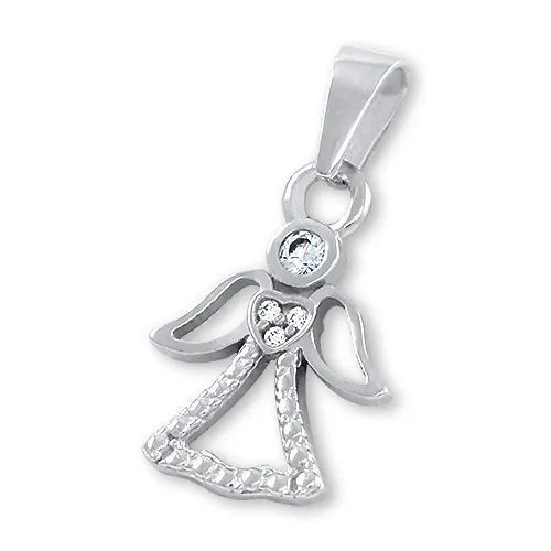 Soliter Půvabný zlatý přívěsek Anděl 249 001 00559 07