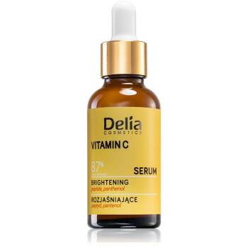 Delia Cosmetics Vitamin C rozjasňující sérum na obličej, krk a dekolt 30 ml