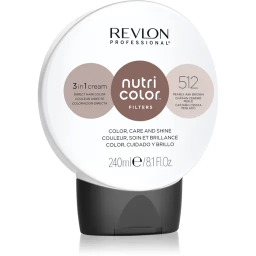 Revlon Professional Nutri Color Filters Toning vyživující tónovací maska pro profesionální použití 512 240 ml
