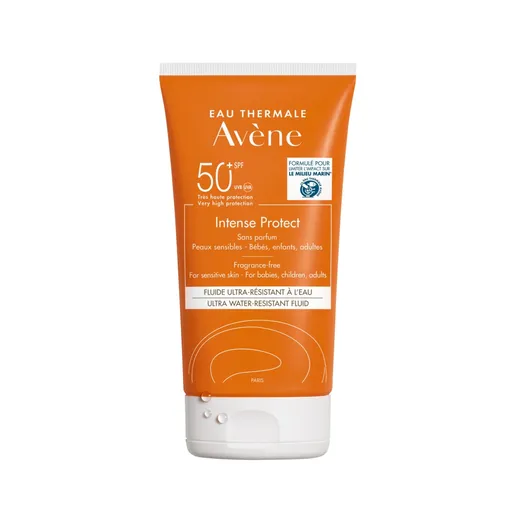 Avène Voděodolný fluid na opalování SPF 50+ Intense Protect (Ultra Water-Resistant Fluid) 150 ml