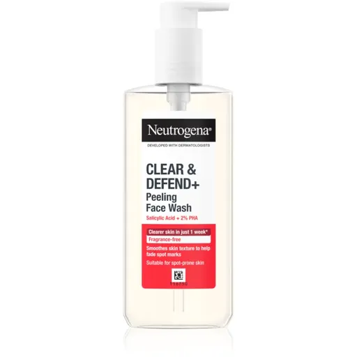 Neutrogena Clear & Defend+ čistící gel proti pupínkům 200 ml