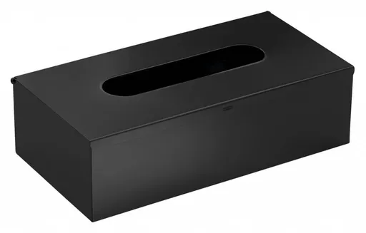 Gedy Zásobník na papírové kapesníky závěsný, 250x75x130 černá mat 230814