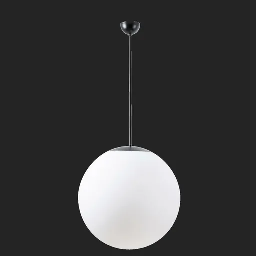 OSMONT ADR61849 ADRIA S5 závěsné skleněné svítidlo černá / bílá IP40 4000 K 48W LED DALI