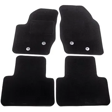 ACI textilní koberce pro VOLVO XC90, 02-  černé (pro kulaté příchytky) sada 4 ks (5998X62)