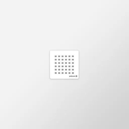 POLYSAN FLEXIA vanička z litého mramoru s možností úpravy rozměru, 80x80cm 72941