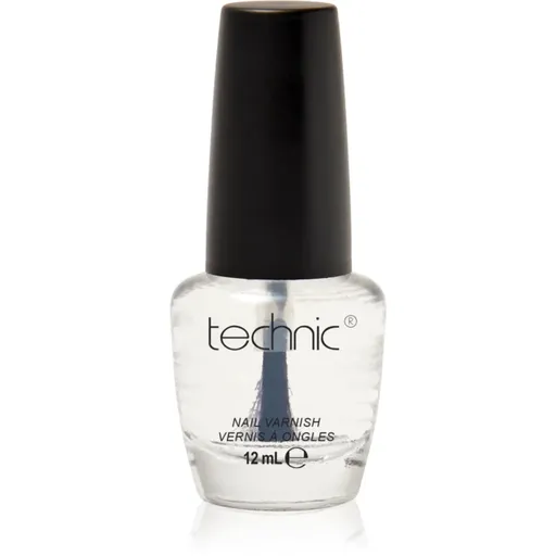 Technic Cosmetics Nail Varnish rychleschnoucí lak na nehty odstín Clear 12 ml