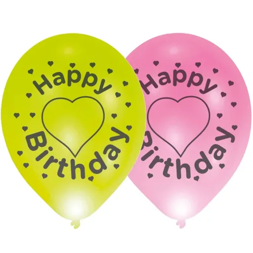 Amscan LED balónek Happy Birthday 1 ks