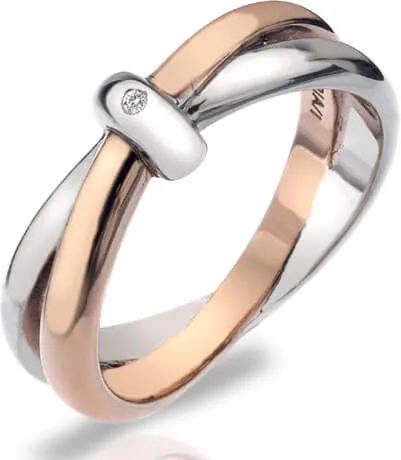 Hot Diamonds Prsten Eternity Interlocking DR112 55 mm