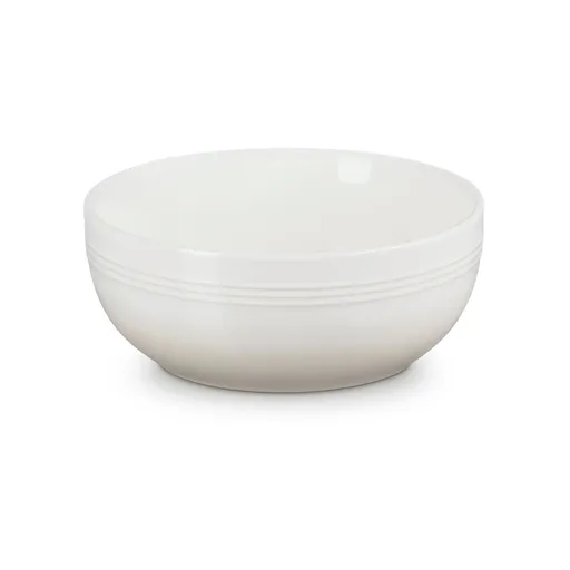 Jídelní miska COUPE 16 cm, 770 ml, MERINGUE, kamenina, Le Creuset