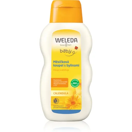 Weleda Baby and Child měsíčková koupel s bylinami 200 ml
