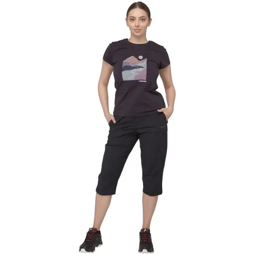 Head IZERNA Dámské outdoorové 3/4 kalhoty, černá, velikost XXL