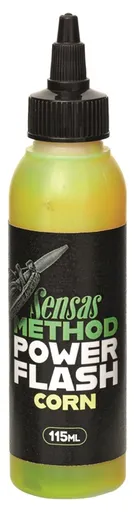 Sensas gel power flash 115 ml - yellow corn