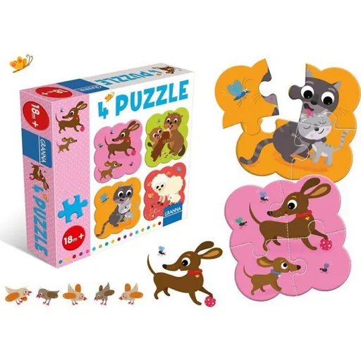 Granna 4 puzzle jezevčík