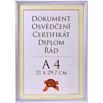 TRADAG Fotorámeček 21 × 29,7 cm, stříbrný (2821_3003)