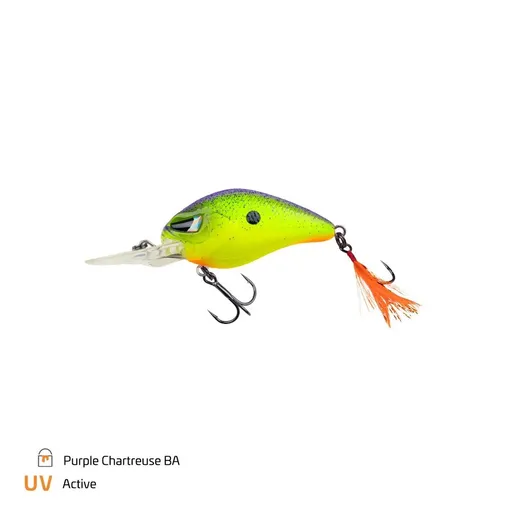 Zeck Wobler Danny 2.0 45 DD - Purple Chartreuse,Zeck Wobler Danny 2.0 45 DD - Purple Chartreuse