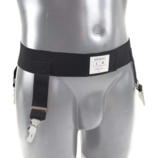 WINNWELL ORIGINAL JR Hokejové podvazky, černá, velikost