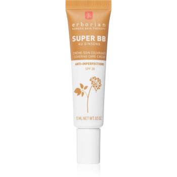 Erborian Super BB BB krém pro bezchybný a sjednocený vzhled pleti malé balení odstín Caramel 15 ml