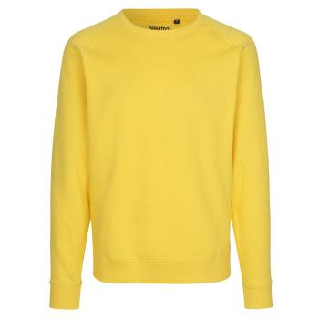 Neutral Mikina z organické Fairtrade bavlny - Žlutá | XXXL