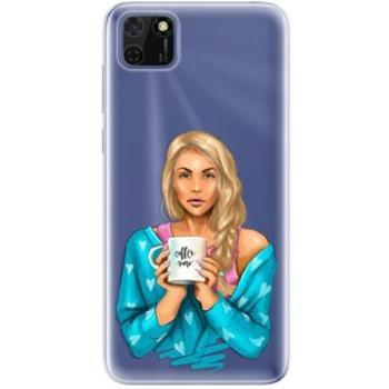 iSaprio Coffe Now - Blond pro Huawei Y5p (cofnoblo-TPU3_Y5p)