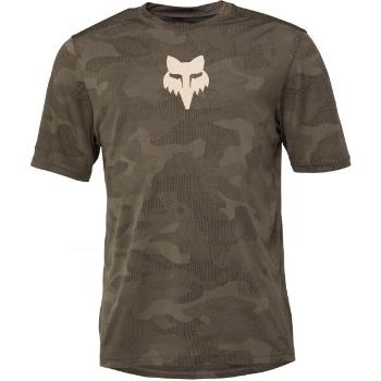 Fox RANGER TRU DRI SS Férfi kerékpáros mez, khaki, méret XXL