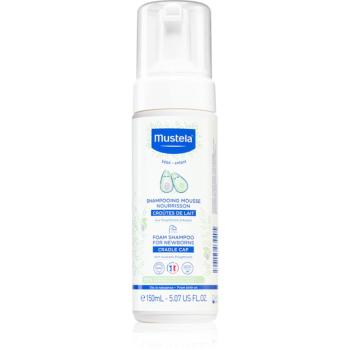 Mustela Bébé dětský šampon na mléčné krusty 150 ml