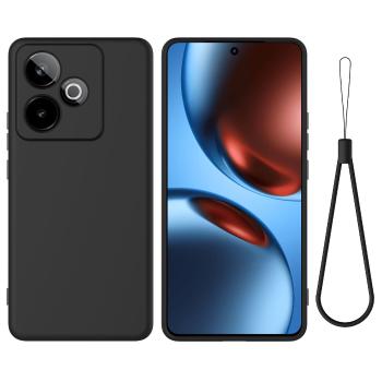 RUBBER Ochranný obal pre Realme GT 7 5G / Realme GT 7T 5G čierny