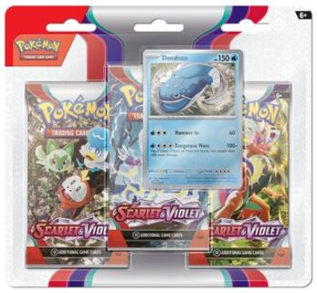 Pokémon TCG SV01 - 3 Blister Booster