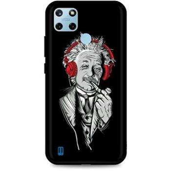 TopQ Kryt Realme C25Y silikon Albert Einstein 70558 (Sun-70558)