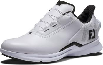 Footjoy Fuel BOA White/White/Grey 41 Pánské golfové boty