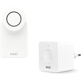 NUKI Smart Lock 3.0 +  Bridge bílý