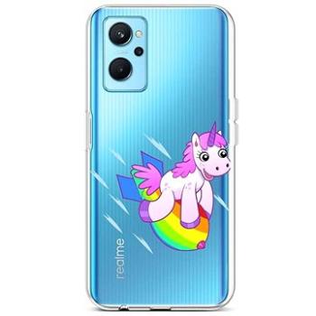 TopQ Kryt Realme 9i silikon Flying Unicorn 73045 (Sun-73045)