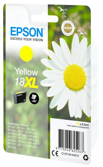 Epson 18XL C13T18144022 žlutá (yellow) originální cartridge