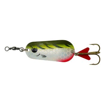 DAM Třpytka Effzett Standard Spoon Olive / Chartreuse Tiger UV - 5,5cm 22g