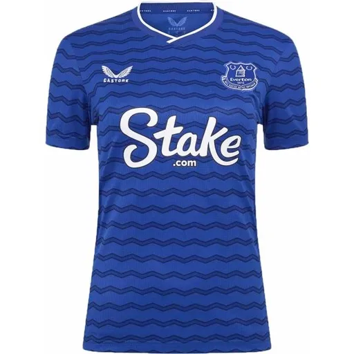 CASTORE EVERTON FC HOME SS SHIRT Fotbalový dres, modrá, velikost