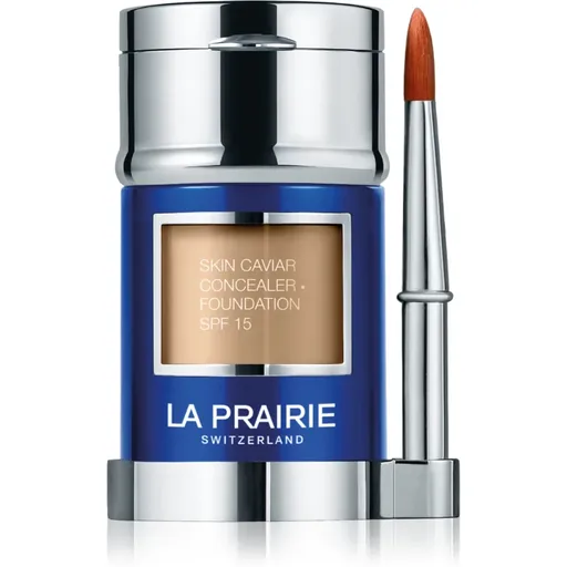La Prairie Skin Caviar Concealer Foundation make-up a korektor SPF 15 odstín Pure Linen 30 ml