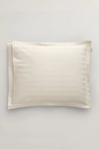 POVLAK NA POLŠTÁŘ GANT SATEEN STRIPES PILLOWCASE 50x60 WHITE SAND